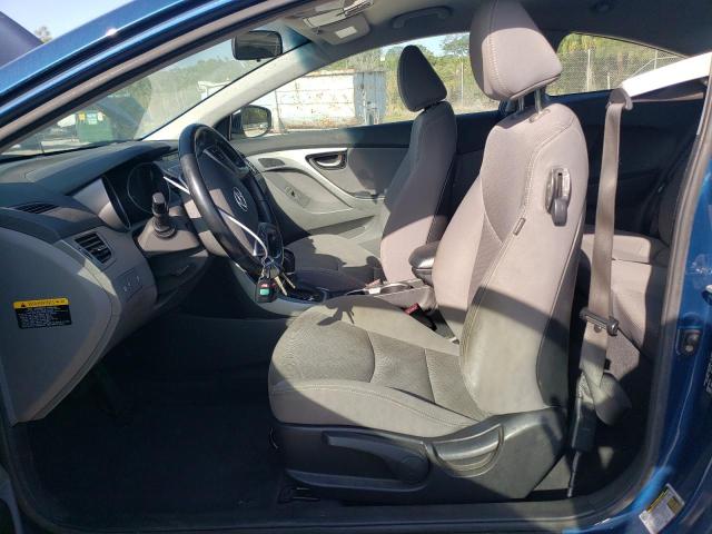 KMHDH6AH3EU029487 - 2014 HYUNDAI ELANTRA CO GS BLUE photo 7