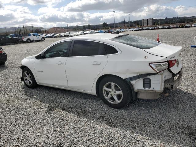 1G1ZB5ST9GF315501 - 2016 CHEVROLET MALIBU LS WHITE photo 2