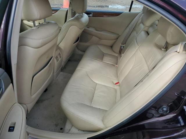 JTHBA30G555067559 - 2005 LEXUS ES 330 BURGUNDY photo 10