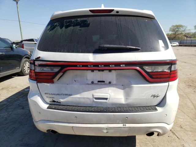 1C4SDJCT1EC455244 - 2014 DODGE DURANGO R/T WHITE photo 6