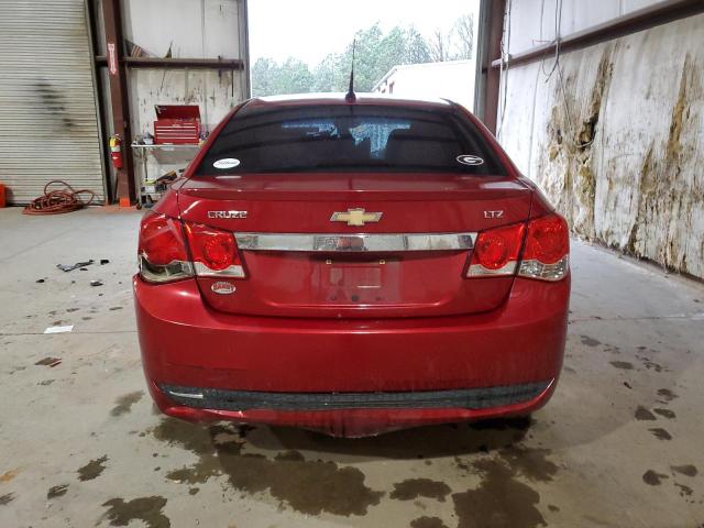 1G1PH5SC4C7251572 - 2012 CHEVROLET CRUZE LTZ RED photo 6