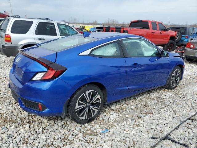 2HGFC3B78HH361045 - 2017 HONDA CIVIC EXL 蓝色 照片 3