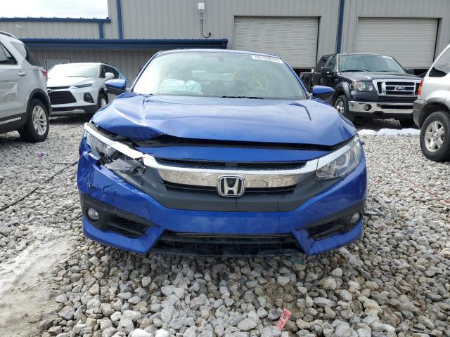 2HGFC3B78HH361045 - 2017 HONDA CIVIC EXL 蓝色 照片 5