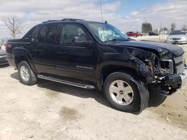 3GNTKFE78DG249705 - 2013 CHEVROLET AVALANCHE LT BLACK photo 4