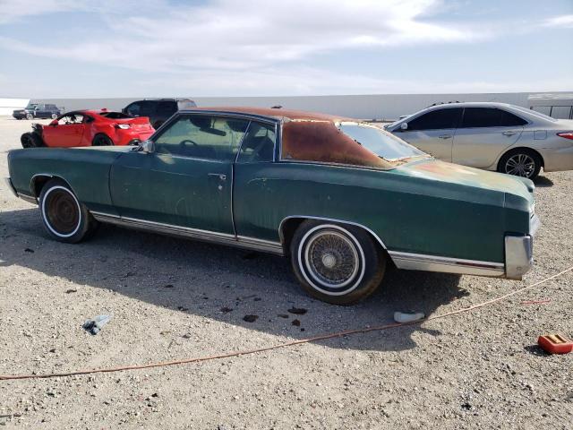 1H57J2K530161 - 1972 CHEVROLET MONTE CARL GREEN photo 2