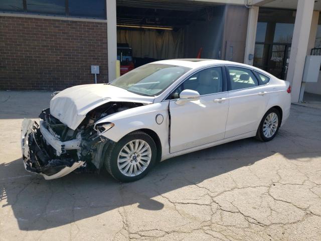 3FA6P0PU7ER299207 - 2014 FORD FUSION SE PHEV WHITE photo 1