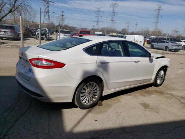 3FA6P0PU7ER299207 - 2014 FORD FUSION SE PHEV WHITE photo 3