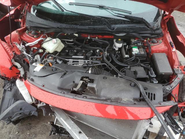 SHHFK7H3XKU410383 - 2019 HONDA CIVIC LX RED photo 11