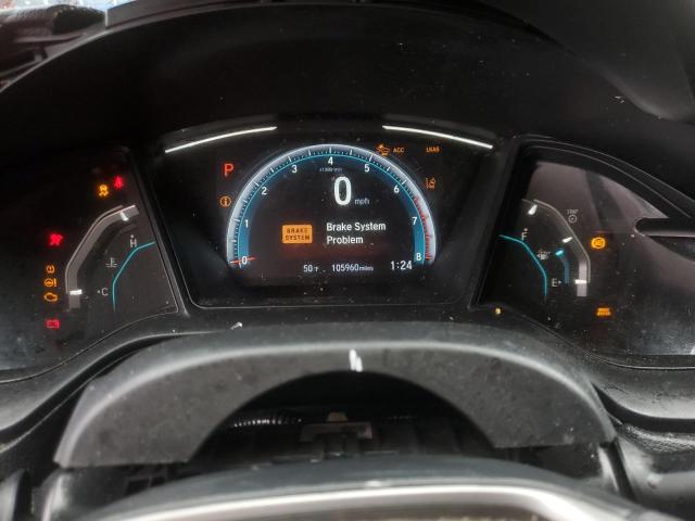 SHHFK7H3XKU410383 - 2019 HONDA CIVIC LX RED photo 9