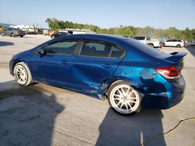 2HGFB6E50DH711499 - 2013 HONDA CIVIC SI BLUE photo 2