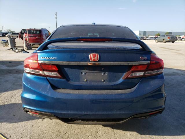 2HGFB6E50DH711499 - 2013 HONDA CIVIC SI BLUE photo 6