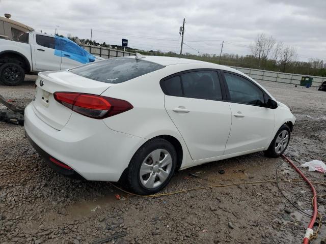 3KPFK4A7XHE051290 - 2017 KIA FORTE LX WHITE photo 3