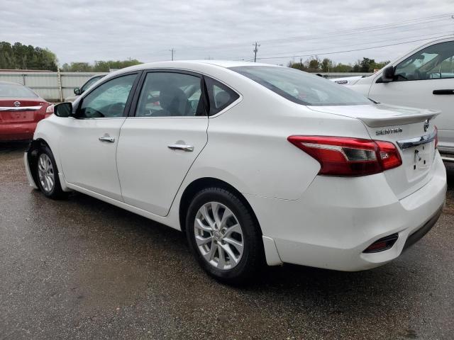 3N1AB7AP0HY410577 - 2017 NISSAN SENTRA S WHITE photo 2