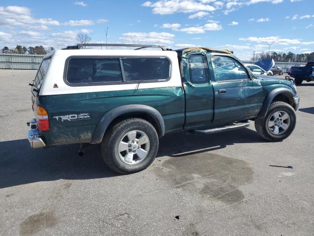 5TESM92N33Z168911 - 2003 TOYOTA TACOMA XTRACAB PRERUNNER მწვანე ფოტო 3