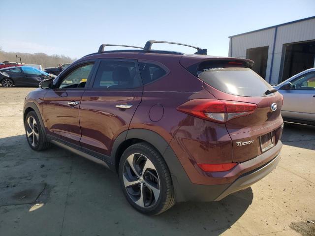 KM8J3CA21GU238225 - 2016 HYUNDAI TUCSON LIMITED RED photo 2