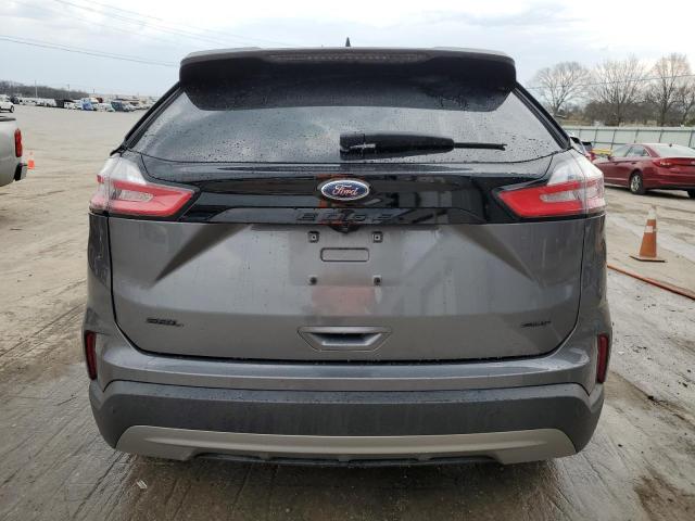 2FMPK4J91MBA40603 - 2021 FORD EDGE SEL GRAY photo 6