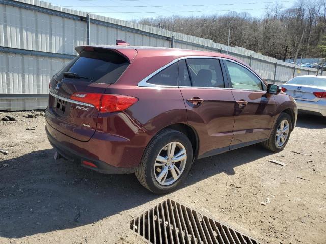 5J8TB4H57FL028966 - 2015 ACURA RDX TECHNOLOGY BURGUNDY photo 3