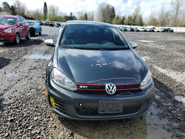 WVWHD7AJ7EW002839 - 2014 VOLKSWAGEN GTI GRAY photo 5