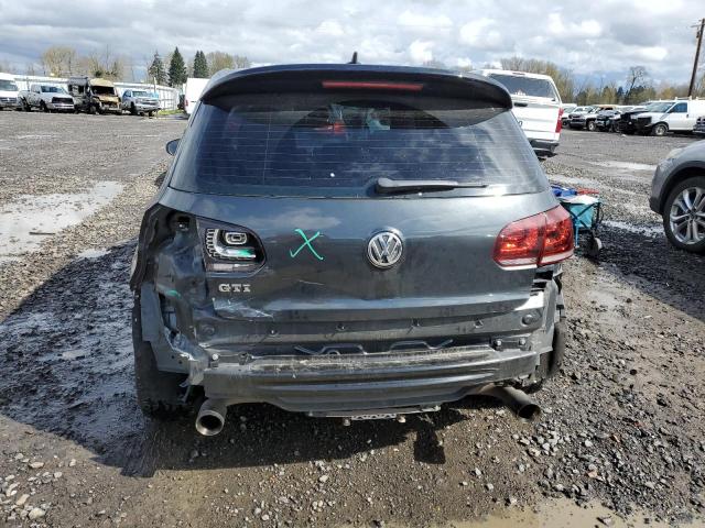 WVWHD7AJ7EW002839 - 2014 VOLKSWAGEN GTI GRAY photo 6