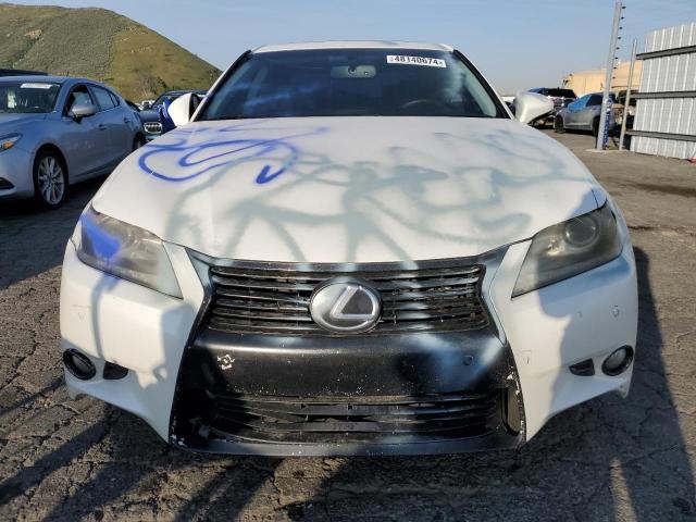 JTHBE1BL4D5002901 - 2013 LEXUS GS 350 WHITE photo 5