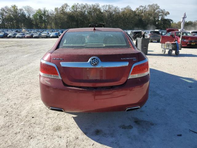 1G4GE5EV9AF264507 - 2010 BUICK LACROSSE CXS BURGUNDY photo 6