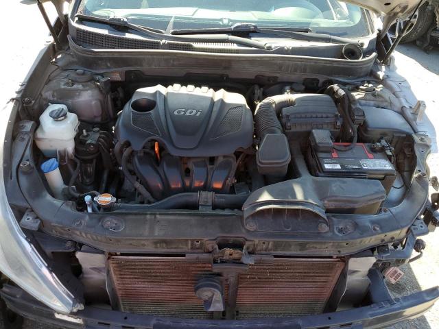 5NPEB4AC3CH493549 - 2012 HYUNDAI SONATA GLS SILVER photo 11