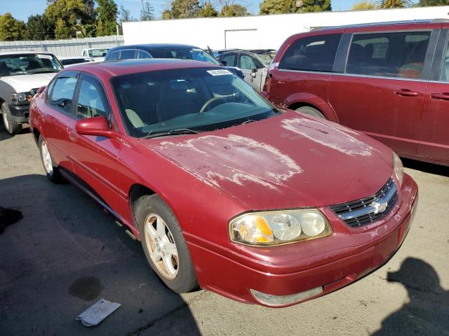 2G1WH52K059151859 - 2005 CHEVROLET IMPALA LS BURGUNDY photo 4