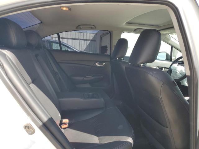 19XFB2F95FE220272 - 2015 HONDA CIVIC EXL თეთრი ფოტო 10