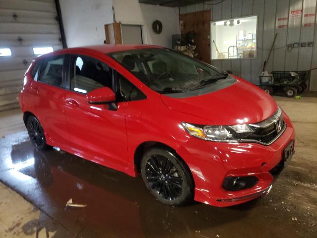 3HGGK5H69JM727507 - 2018 HONDA FIT SPORT RED photo 4