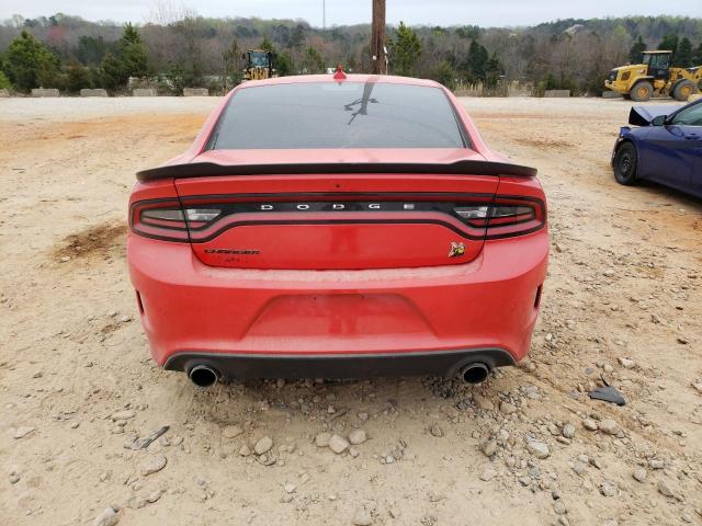 2C3CDXGJ9LH219438 - 2020 DODGE CHARGER SCAT PACK RED photo 6