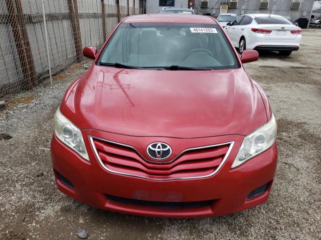 4T1BF3EK9BU155592 - 2011 TOYOTA CAMRY BASE RED photo 5