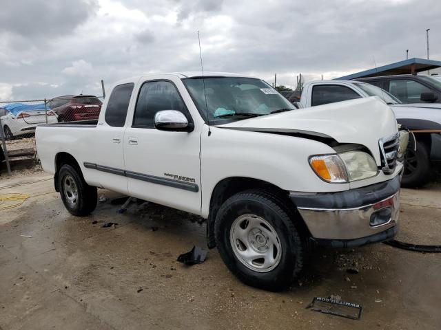 5TBRT34152S292207 - 2002 TOYOTA TUNDRA ACCESS CAB WHITE photo 4