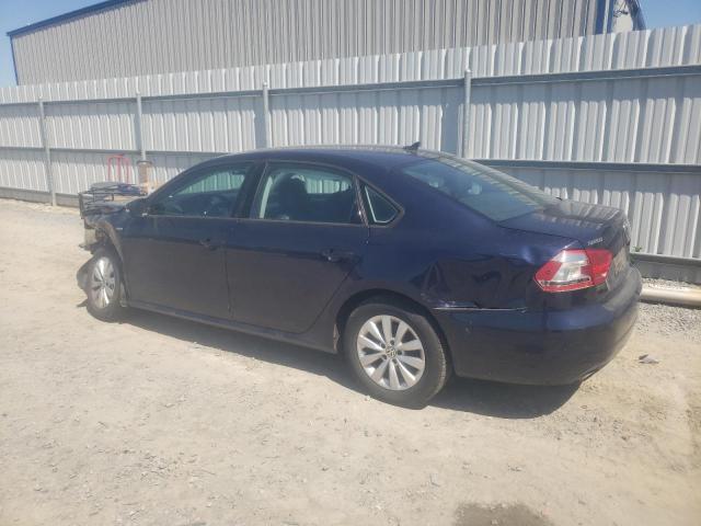 1VWAT7A34FC028448 - 2015 VOLKSWAGEN PASSAT S BLUE photo 2