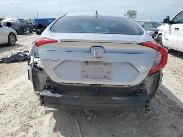 19XFC1F80JE000304 - 2018 HONDA CIVIC EX SILVER photo 6