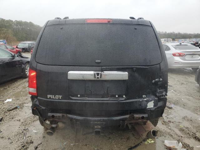 5FNYF4H75BB083200 - 2011 HONDA PILOT EXLN BLACK photo 6