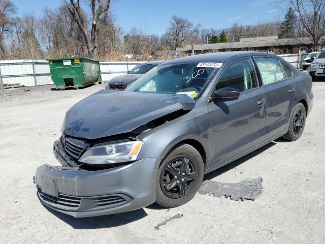 3VW2K7AJ6EM430720 - 2014 VOLKSWAGEN JETTA BASE Boz foto 1