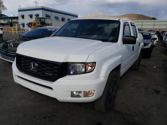 5FPYK1F78CB451018 - 2012 HONDA RIDGELINE SPORT WHITE photo 1