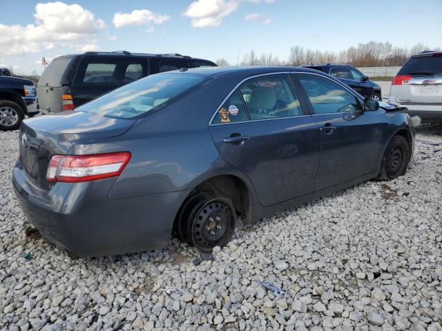 4T4BF3EK3BR136851 - 2011 TOYOTA CAMRY BASE GRAY photo 3