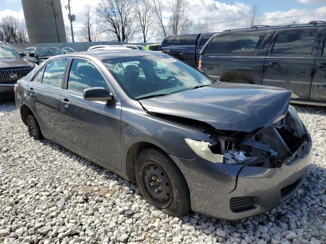 4T4BF3EK3BR136851 - 2011 TOYOTA CAMRY BASE GRAY photo 4