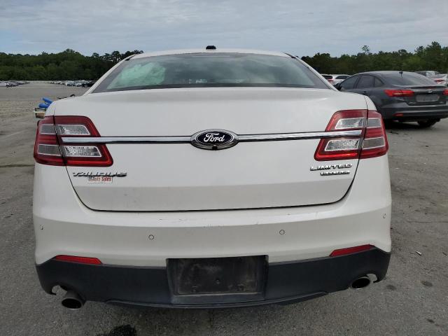 1FAHP2F80EG123888 - 2014 FORD TAURUS LIMITED WHITE photo 6