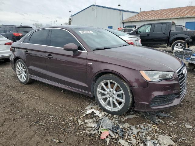 WAUKFGFF9F1042727 - 2015 AUDI A3 PRESTIGE S-LINE MAROON photo 4