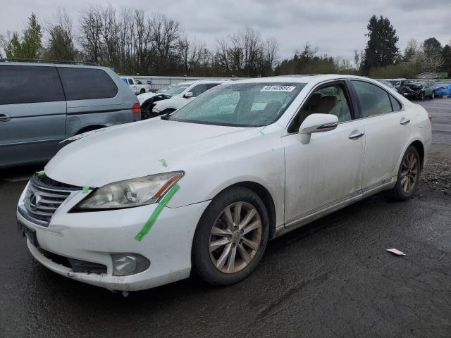 JTHBK1EG4B2440534 - 2011 LEXUS ES 350 WHITE photo 1