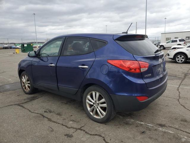 KM8JU3AC3BU157712 - 2011 HYUNDAI TUCSON GLS BLUE photo 2