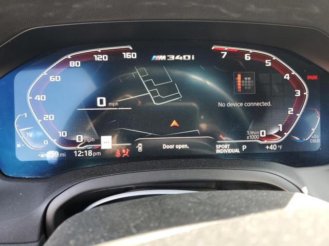 3MW5U9J01N8C31948 - 2022 BMW M340XI GRAY photo 9