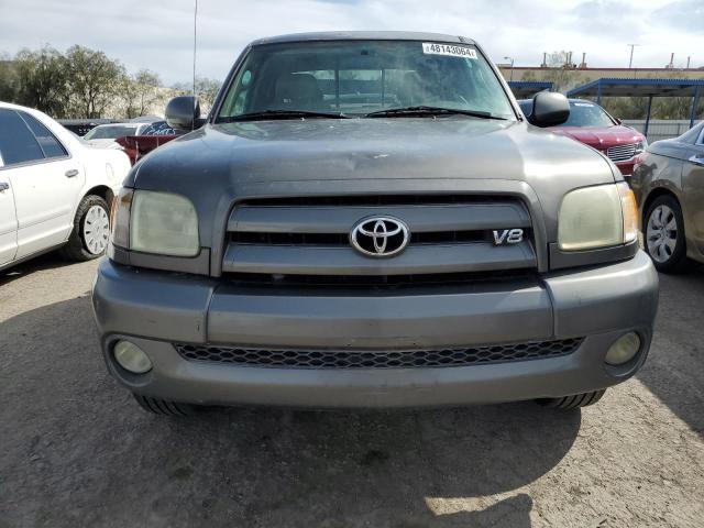 5TBRT38124S449852 - 2004 TOYOTA TUNDRA ACCESS CAB LIMITED GRAY photo 5