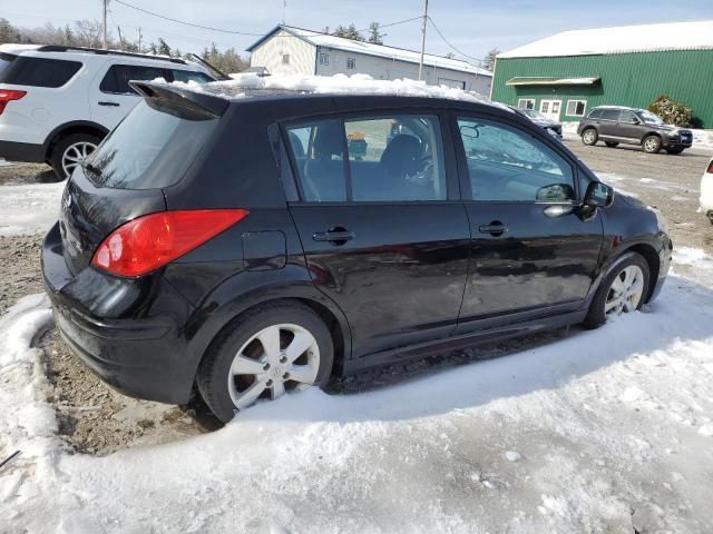 3N1BC1CP2BL370292 - 2011 NISSAN VERSA S BLACK photo 3