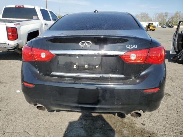 JN1CV7AP7HM641866 - 2017 INFINITI Q50 BASE BLACK photo 6