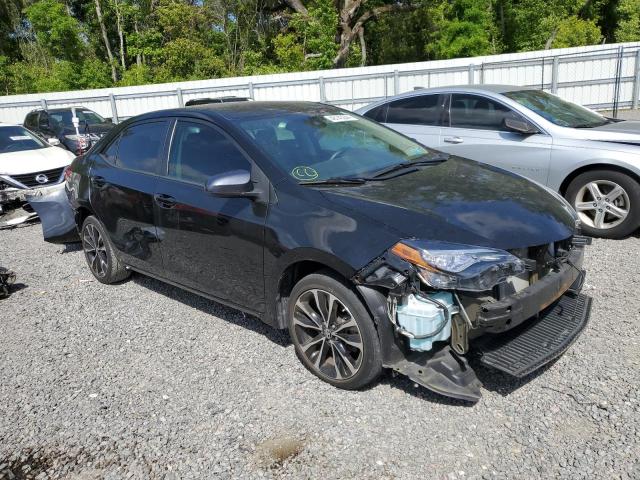 5YFBURHE2KP888440 - 2019 TOYOTA COROLLA L CHARCOAL photo 4