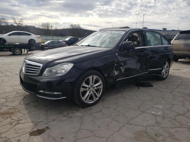 WDDGF4HB2DR264855 - 2013 MERCEDES-BENZ C 250 BLACK photo 1