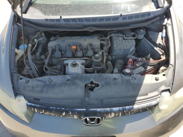 2HGFA16878H328437 - 2008 HONDA CIVIC EX GRAY photo 11